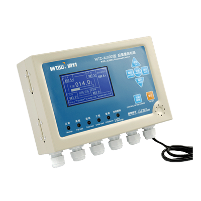 按鍵藍屏起重量限制器